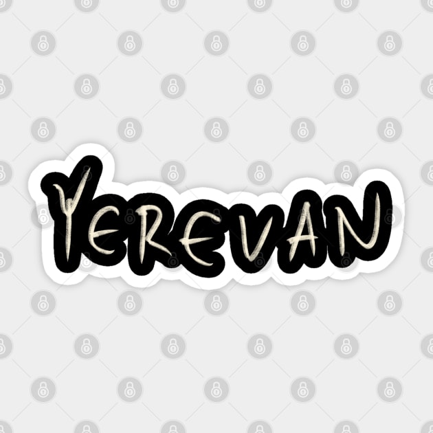 Yerevan Sticker by Saestu Mbathi